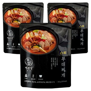 미정당 스팸 부대찌개, 350g, 3개