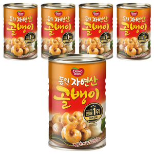 동원 자연산 골뱅이, 300g, 5개