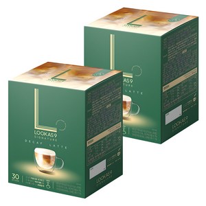 루카스나인 시그니쳐 디카페인 라떼 커피믹스