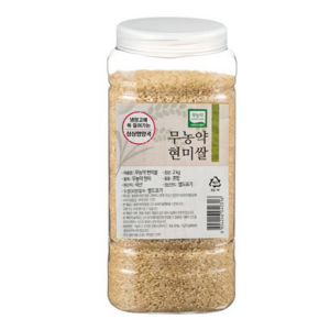 월드그린 싱싱영양통 무농약 현미, 2kg, 1개