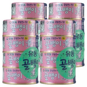 유동 골빔면 골뱅이, 95g, 16개