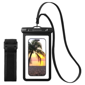 신지모루 IPX8 4중잠금 슬림 포켓 스마트폰 방수팩 + 넥스트랩 + 암밴드