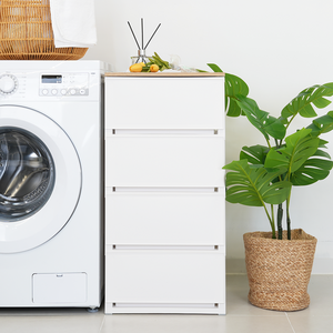 코멧 국내생산 우드상판 모던 서랍장