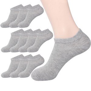 두발로 남성용 프리미엄 스니커즈 발목 양말 10켤레
