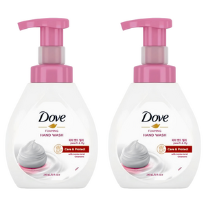도브 포밍 핸드워시 피치 앤드 릴리, 240ml, 2개