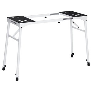 마이티킹 MKS4500 데스크형 디지털피아노 스탠드 키보드 거치대, 화이트, 1개