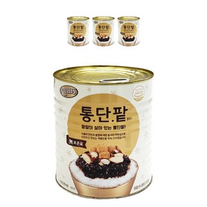리치스 통단팥 플러스, 3kg, 4개