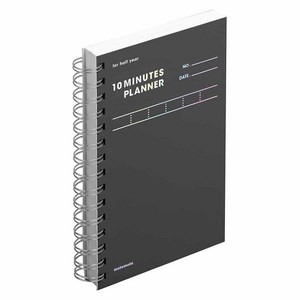 모트모트 컬러칩 텐미닛 플래너 HALF YEAR, 다크호스, 125 x 198 ..., 1개