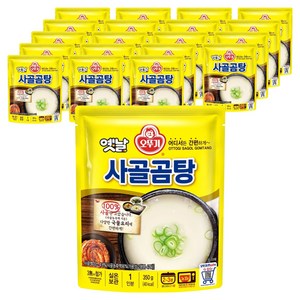 오뚜기옛날 사골곰탕 국물, 350g, 20개