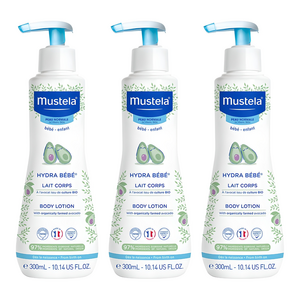 무스텔라 이드라 베베 바디로션, 300ml, 3개