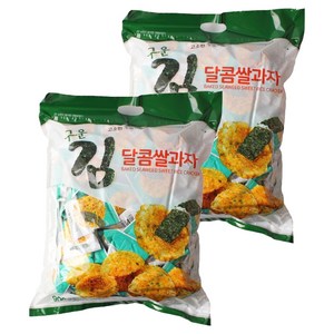 구운김 달콤 쌀과자, 900g, 2개