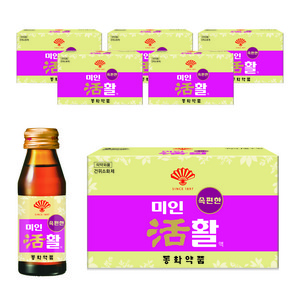 동화약품 부채표 미인활액, 75ml, 60개