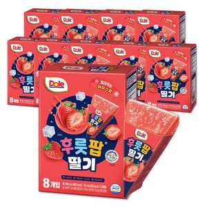 돌 후룻팝 딸기, 496ml, 10개
