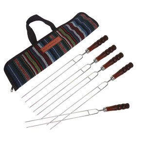 해지사 원목 디럭스 2열꼬치 세트, 상세정보참조, 1세트