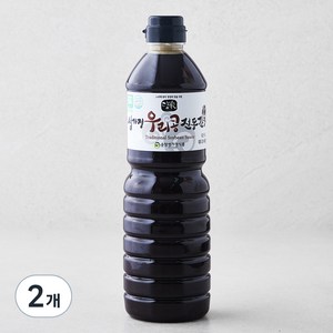 담가 우리콩 전통간장, 900ml, 2개