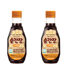 아이배냇 순간장 소스, 비빔용, 190ml, 2개