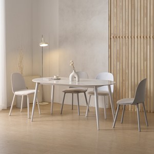 파로마 로니 1600 세라믹 식탁 + 의자 4P 세트 4인용 방문설치