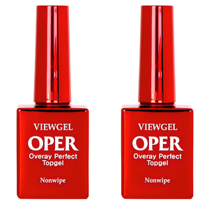 뷰젤 오팔 오버레이 오빠 탑 젤, 10ml, 2개