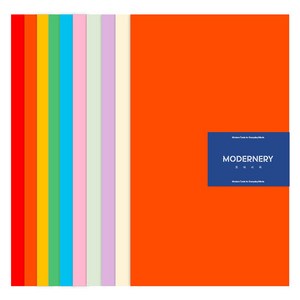 모더너리 10컬러 색지, A4, 100매