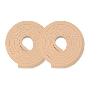 아가드 모서리 보호대 고급형, 34 x 34 x ..., 베이지, 2개