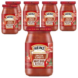 하인즈 베이컨 토마토 파스타 소스, 350g, 6개