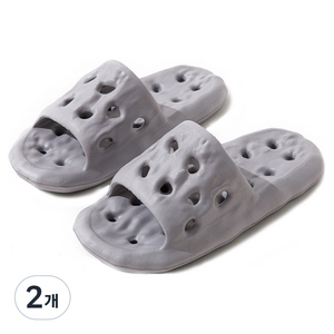 뉴앤리 푹신한 EVA 물빠짐 미끄럼방지 욕실화