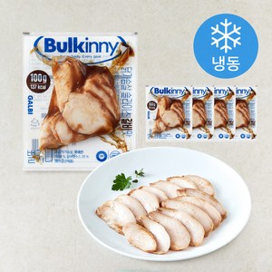 벌키니 닭가슴살 슬라이스 갈비맛 (냉동)