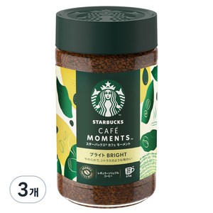 스타벅스 카페모먼트 브라이트 커피, 1개입, 65g, 3개