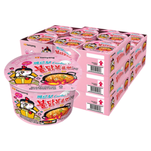 삼양 큰컵 까르보 불닭볶음면 트레이 105g, 30개