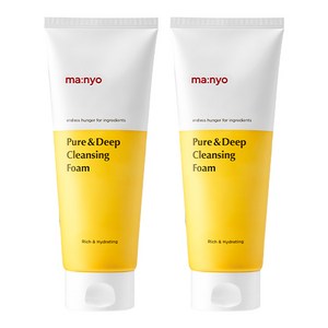 마녀공장 퓨어 앤 딥 클렌징폼, 200ml, 2개
