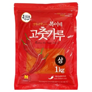 복이네먹거리 중국산 고춧가루 보통맛 상, 1kg, 1개