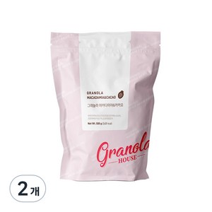 그래놀라하우스 리필용 그래놀라 마카다미아 앤 카카오, 500g, 2개