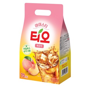 동서티오 아이스티 복숭아맛