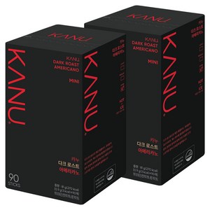 카누 다크 로스트 아메리카노 원두커피믹스