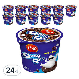 오레오오즈 컵 시리얼, 30g, 24개