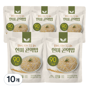 봄날인터내셔널 현미 즉석 곤약밥, 150g, 10개