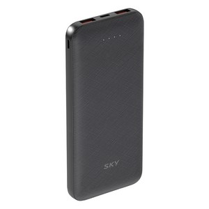 스카이 필 S10PD 20W 멀티포트 PD C타입 고속 충전 보조배터리 10000mAh, SKY-BS10PD, 어반 블랙