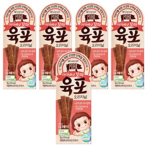 아이배냇 꼬마 육포, 오리지널, 30g, 5개