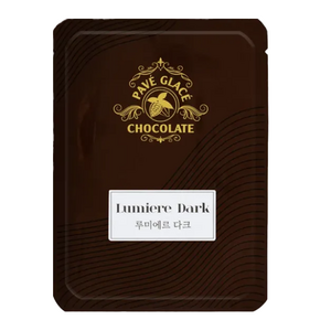 파베글라스 루미에르 컴파운드 코인 코팅 다크초콜릿, 1kg, 1개