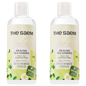 더샘 힐링 티 가든 그린티 클렌징 워터, 300ml, 2개