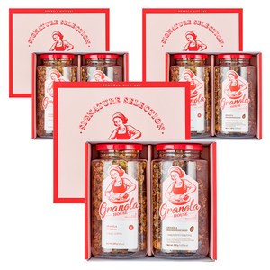그래놀라하우스 시그니쳐 셀렉션 2종 + 쇼핑백, 600g, 3세트