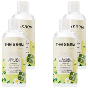 더샘 힐링 티 가든 그린티 클렌징 워터, 300ml, 4개