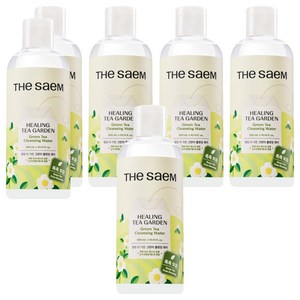 더샘 힐링 티 가든 그린티 클렌징 워터, 300ml, 6개
