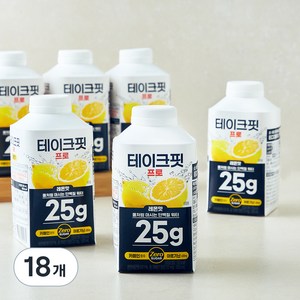 테이크핏 프로 레몬맛, 500ml, 18개