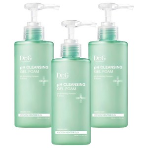 닥터지 약산성 클렌징 젤 폼, 200ml, 3개