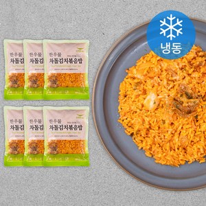 한우물 차돌김치볶음밥 (냉동), 300g, 6개