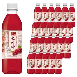 양반 오미자 음료, 500ml, 24개