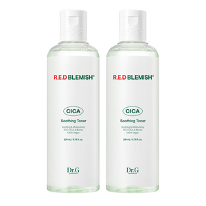 닥터지 레드 블레미쉬 시카 수딩 토너, 200ml, 2개