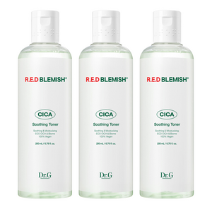 닥터지 레드 블레미쉬 시카 수딩 토너, 200ml, 3개