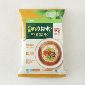 풀무원 지구식단 식물성 두유면 잔치국수, 374.4g, 1개